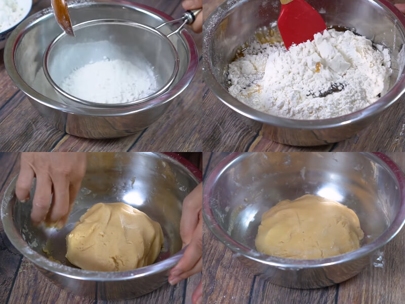 công thức làm bánh nướng trung thu thập cẩm truyền thống