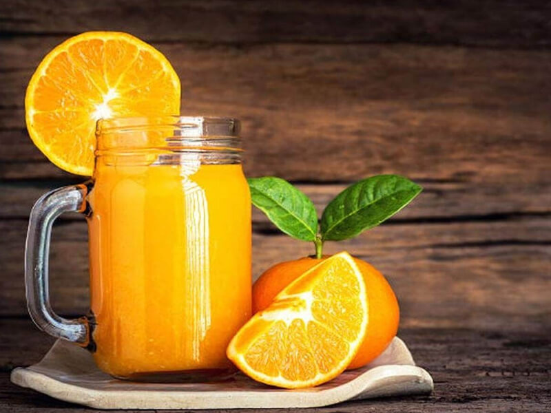 Nước cam giàu vitamin C