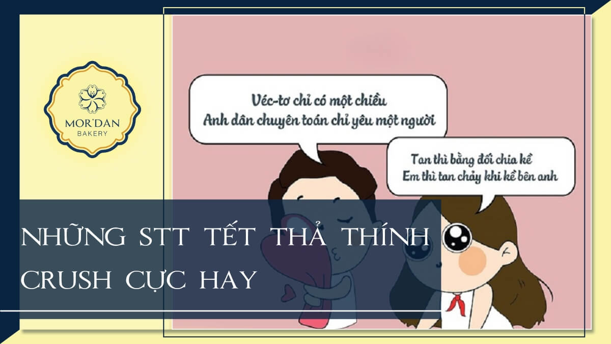 Stt Tết 2024 hay vui vẻ hài hước bá đạo thả thính Crush