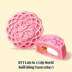BTT Lưu Sa 4 Lớp Mochi - Bưởi Hồng Yuzu (chay)
